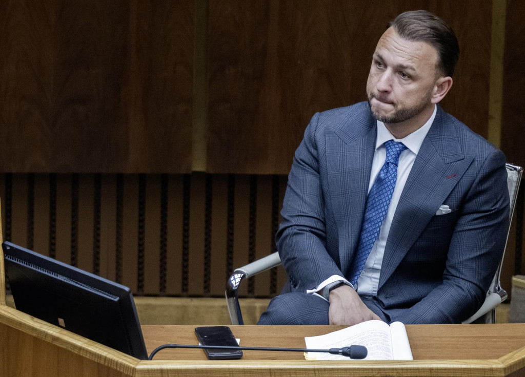 Minister vn&uacute;tra Mat&uacute;&scaron; &Scaron;utaj E&scaron;tok. FOTO: TASR/Martin Baumann