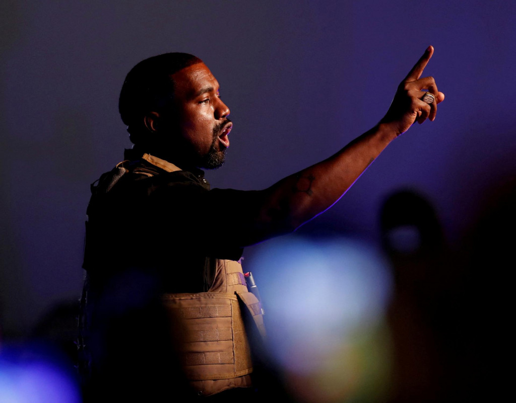Americk&yacute; raper Kanye West. FOTO: Reuters