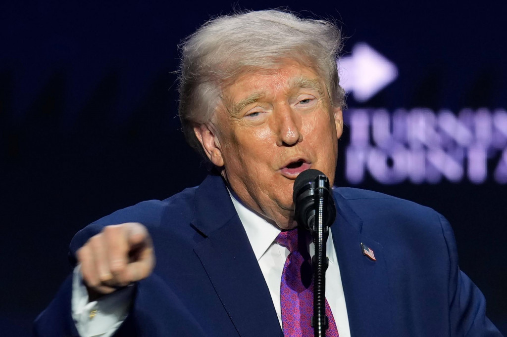 Americk&yacute; prezident Donald Trump. FOTO: TASR/AP