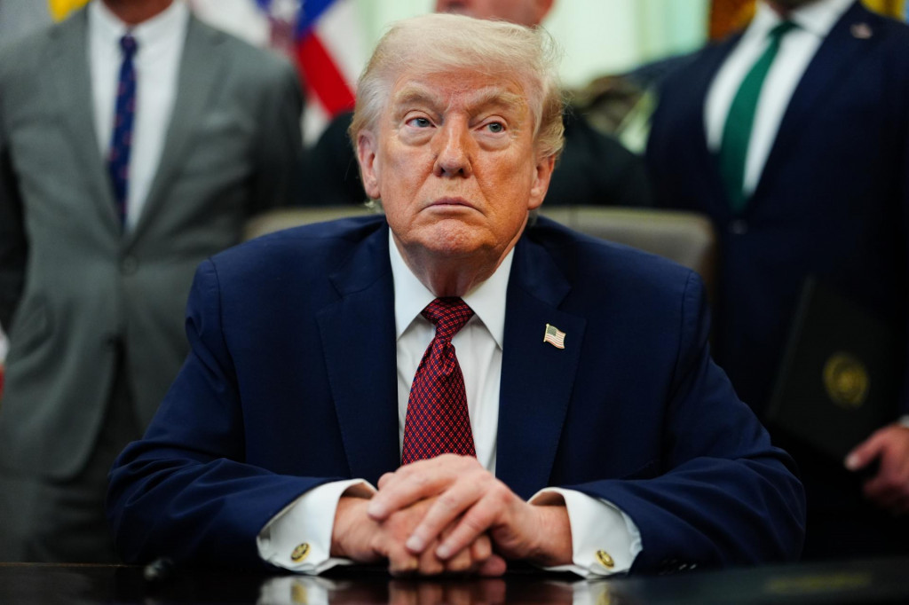 Americk&yacute; prezident Donald Trump. FOTO: TASR/AP