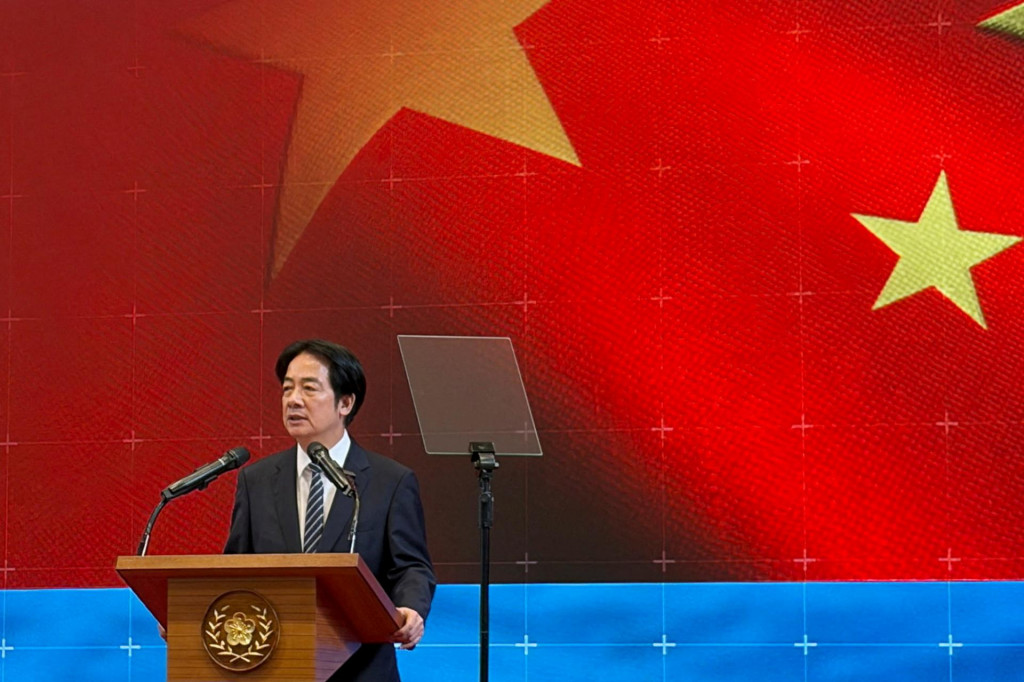 Taiwansk&yacute; prezident Laj Čching-te. FOTO: Reuters