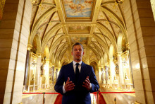 P&eacute;ter Magyar by chcel posilniť spolupr&aacute;cu v strednej Eur&oacute;pe. FOTO: Reuters