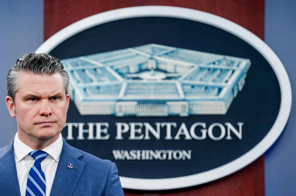 Americk&yacute; minister obrany Pete Hegseth. FOTO: Reuters