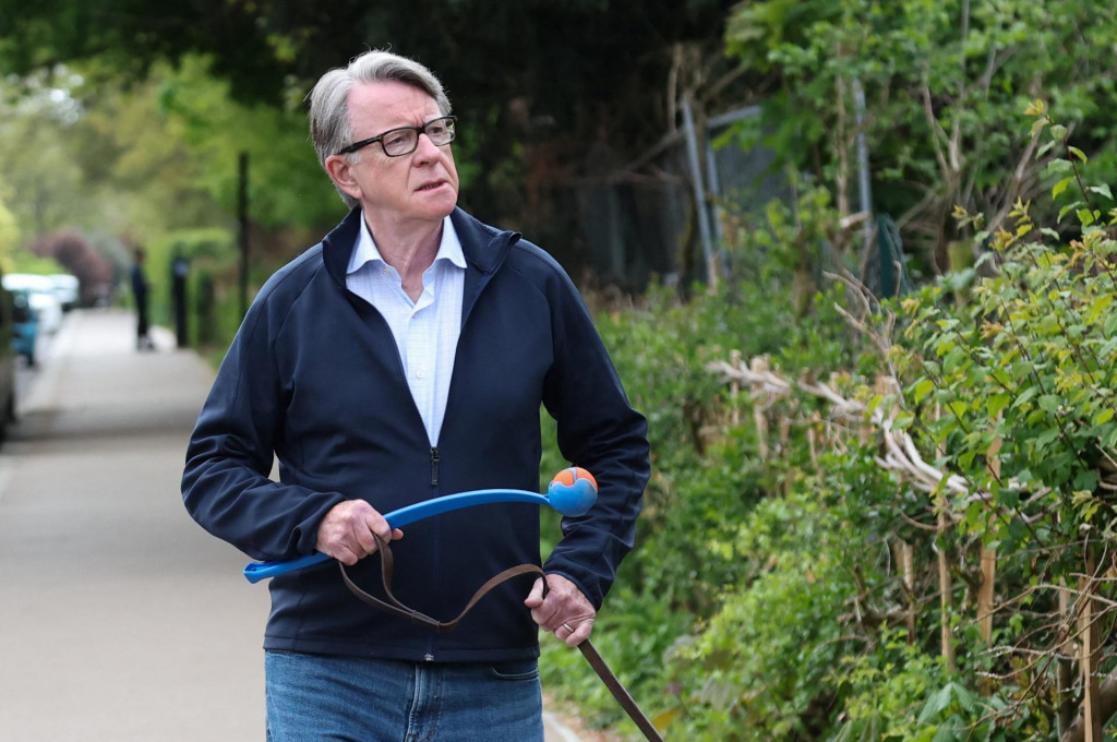 B&yacute;val&yacute; britsk&yacute; veľvyslanec v USA Peter Mandelson. FOTO: Reuters