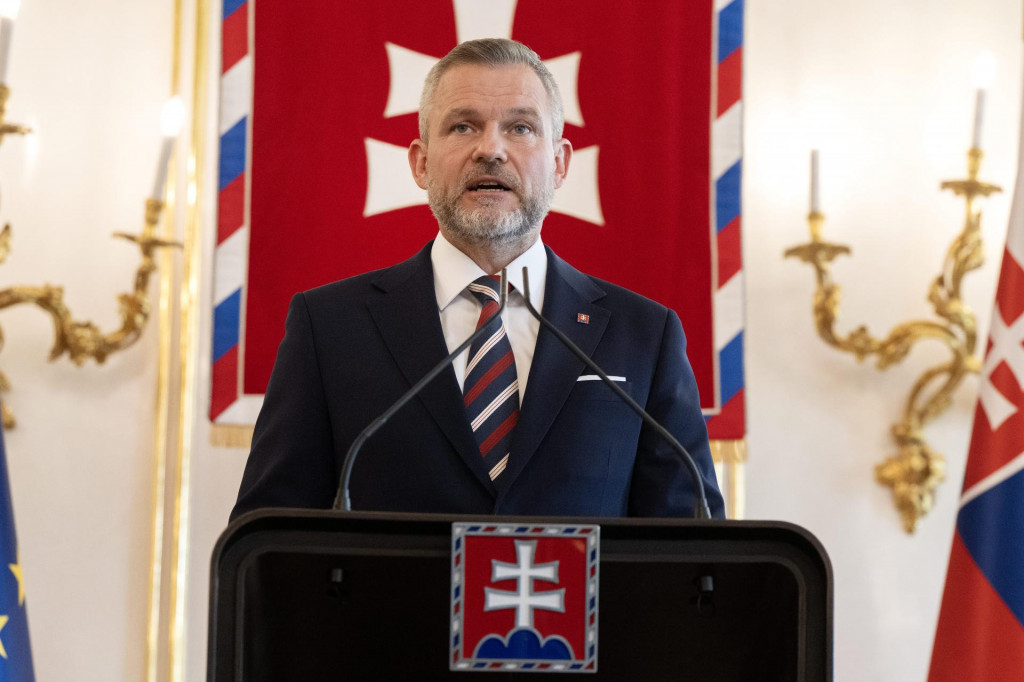 Prezident Peter Pellegrini. FOTO: TASR/Pavel Neubauer