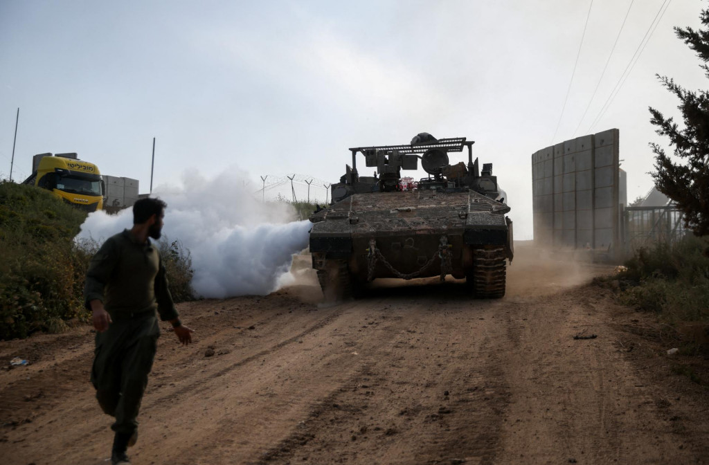 Izraelsk&yacute; vojak. FOTO: Reuters