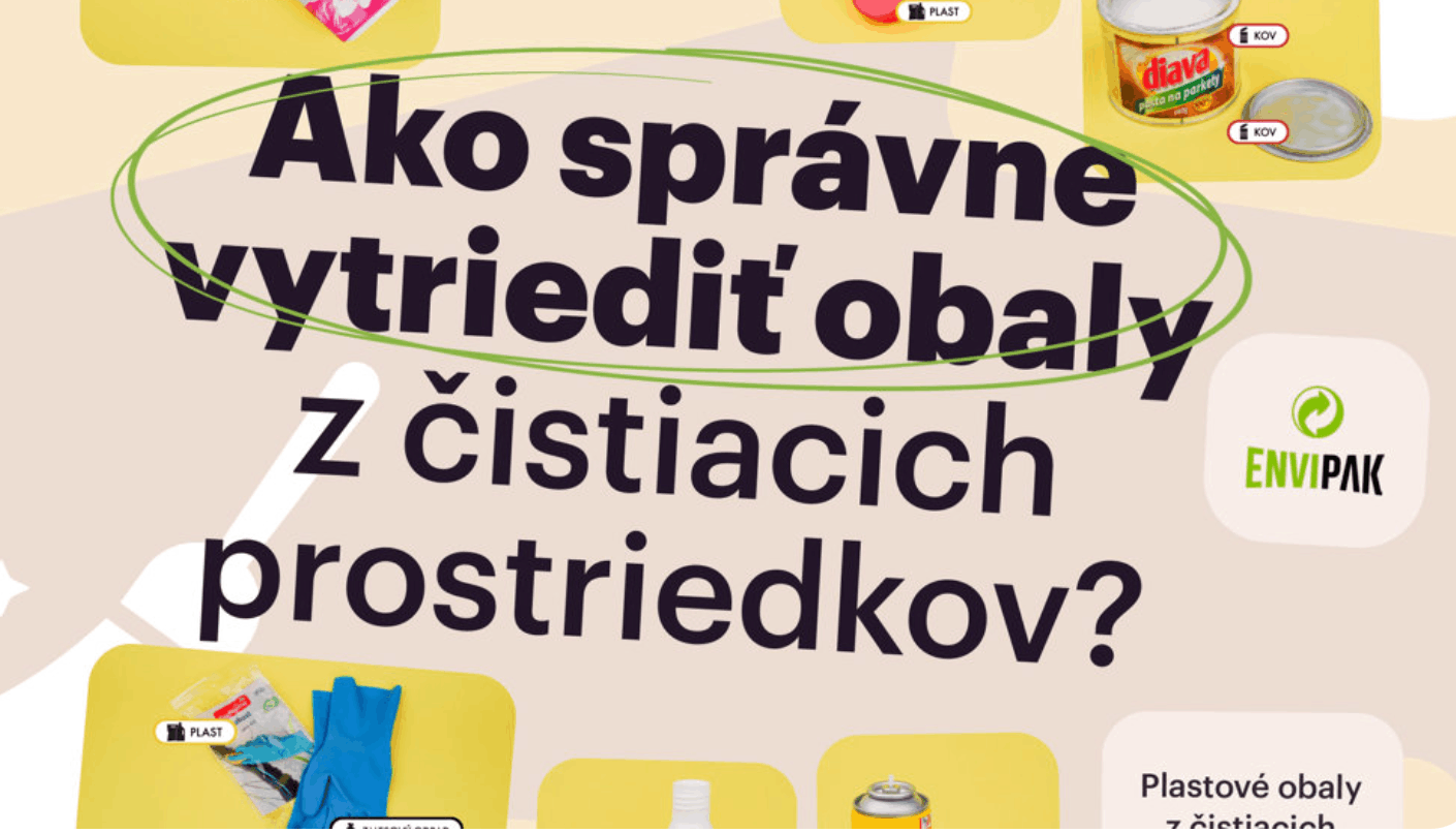 Jarné upratovanie: Ako správne triediť obaly z čistiacich prostriedkov?