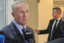 Sudca Juraj Kliment po verdikte disciplin&aacute;rneho s&uacute;du.  FOTO: HN/Autorka