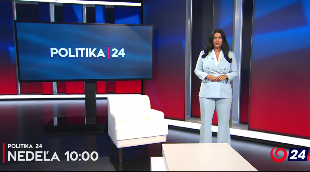 Moder&aacute;torka rel&aacute;cie Politika 24 Lenka Ježov&aacute;.