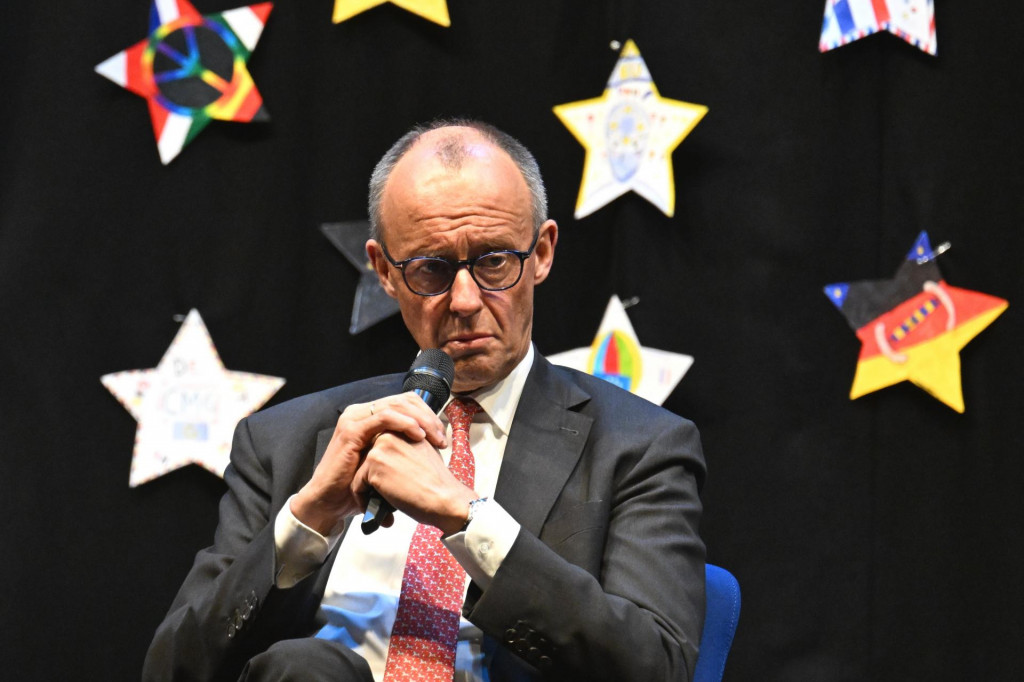 Nemeck&yacute; kancel&aacute;r Friedrich Merz. FOTO: TASR/AP