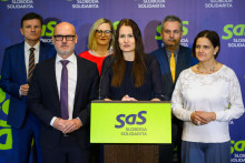 Poslanci SaS. FOTO: TASR/Jaroslav Nov&aacute;k