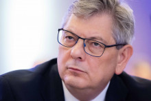 Na sn&iacute;mke minister spravodlivosti Boris Susko. FOTO: TASR/Jakub Kotian