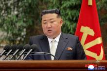 Severok&oacute;rejsk&yacute; vodca Kim Čong-un. FOTO: Reuters/KCNA