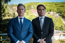 P&eacute;ter Magyar a L&aacute;szl&oacute; Gub&iacute;k. FOTO: FB/L&aacute;szl&oacute; Gub&iacute;k