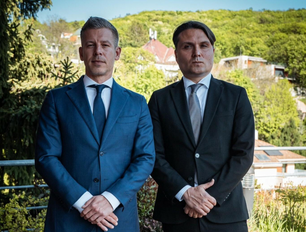 P&eacute;ter Magyar a L&aacute;szl&oacute; Gub&iacute;k. FOTO: FB/L&aacute;szl&oacute; Gub&iacute;k