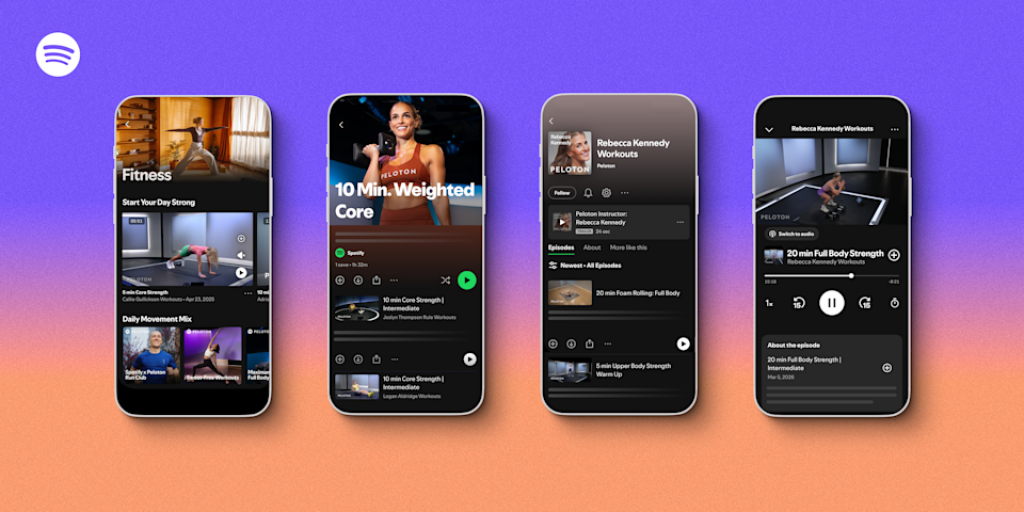 Zo Spotify sa st&aacute;va plnohodnotn&aacute; fitness aplik&aacute;cia