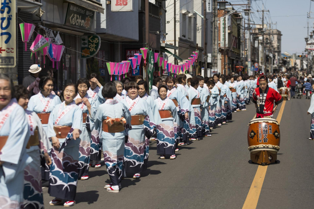 Sakura festival v Japonsku. FOTO: Dreamstime
