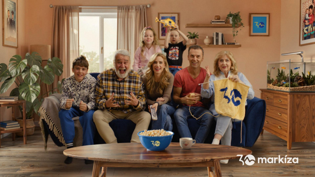 TV Mark&iacute;za sp&uacute;&scaron;ťa imidžov&uacute; kampaň k 30. v&yacute;ročiu: &bdquo;Najv&auml;č&scaron;ia ob&yacute;vačka Slovenska&ldquo; sp&aacute;ja cel&eacute; gener&aacute;cie.