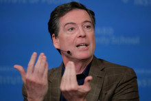 B&yacute;val&yacute; riaditeľ Feder&aacute;lneho &uacute;radu pre vy&scaron;etrovanie James Comey. FOTO: TASR/AP