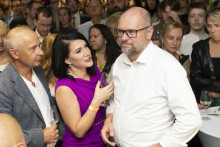 Jana Bitt&oacute; Cig&aacute;nikov&aacute; a Richard Sul&iacute;k. FOTO: TASR/Pavel Neubauer