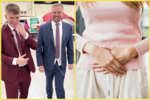Minister &Scaron;a&scaron;ko a Oski Barami si vysk&uacute;&scaron;ali simul&aacute;tor men&scaron;truačn&yacute;ch bolest&iacute;.