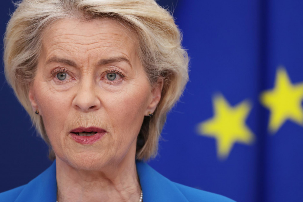 Predsedn&iacute;čka Eur&oacute;pskej komisie (EK) Ursula von der Leyenov&aacute;. FOTO: TASR/AP