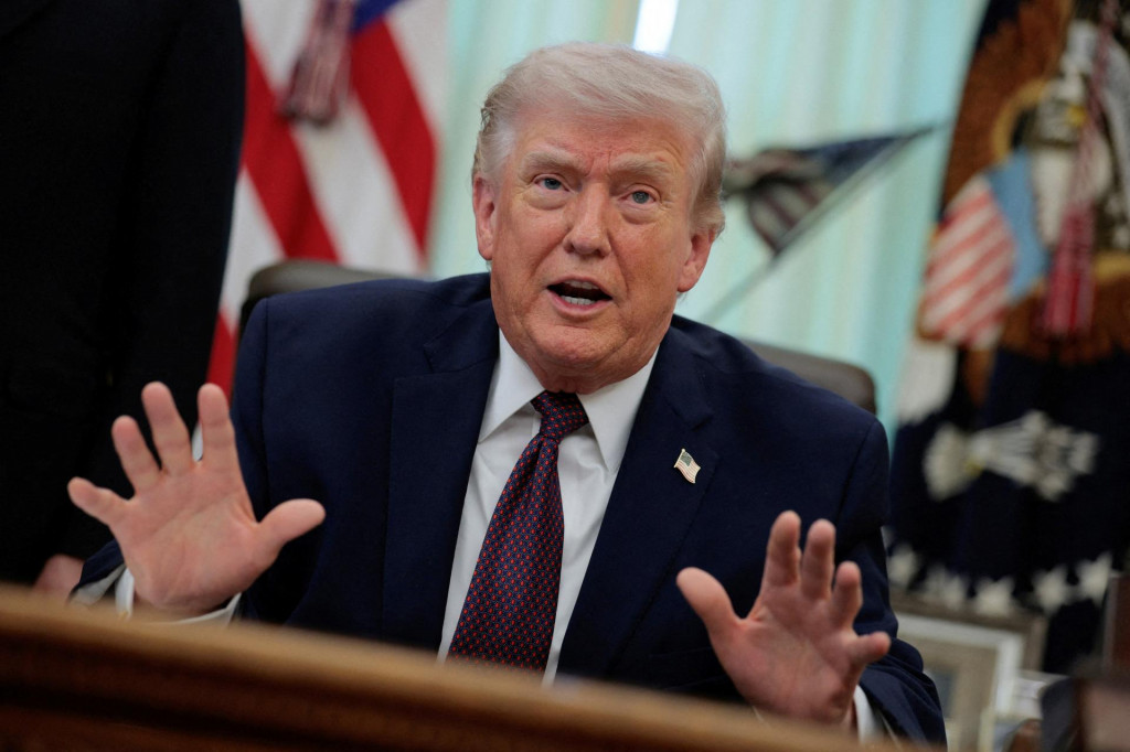 Americk&yacute; prezident Donald Trump. FOTO: Reuters