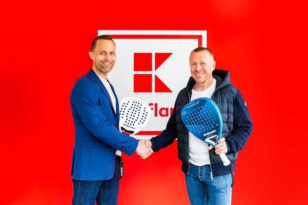 Kaufland sa stal jeho gener&aacute;lnym partnerom padelu na Slovensku.