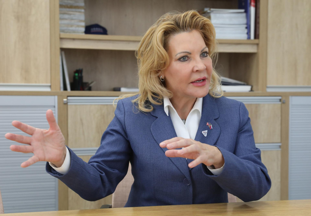 Shelli Brunswick sa pohybuje v oblasti glob&aacute;lneho vesm&iacute;rneho ekosyst&eacute;mu už viac ako tri dek&aacute;dy. FOTO: HN /Peter Mayer