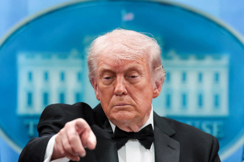 Americk&yacute; prezident Donald Trump. FOTO: Reuters