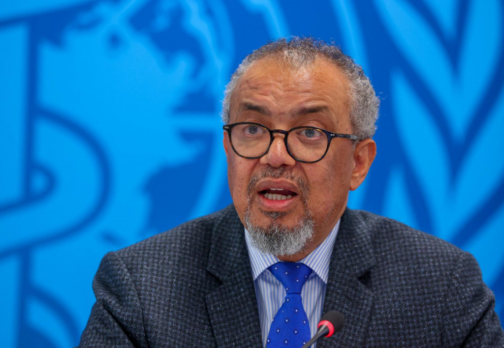 &Scaron;&eacute;f WHO Tedros Adhanom Ghebreyesus. FOTO: REUTERS