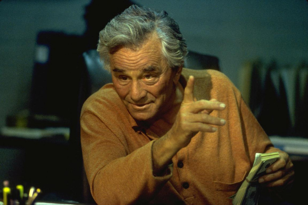 Peter Falk sa presl&aacute;vil ako &scaron;t&yacute;lov&yacute; detekt&iacute;v Colombo.