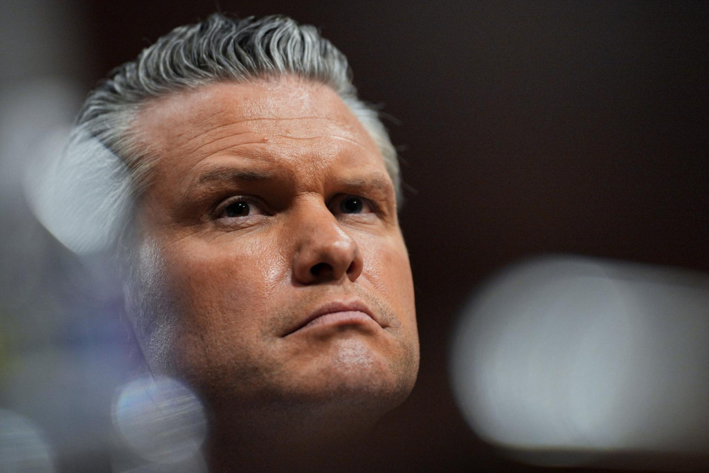 Minister obrany USA Pete Hegseth. FOTO: Reuters