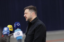 Ukrajinsk&yacute; prezident Volodymyr Zelenskyj. FOTO: TASR/AP