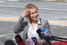 &Scaron;&eacute;fka diplomacie E&Uacute; Kaja Kallasov&aacute;. FOTO: Reuters
