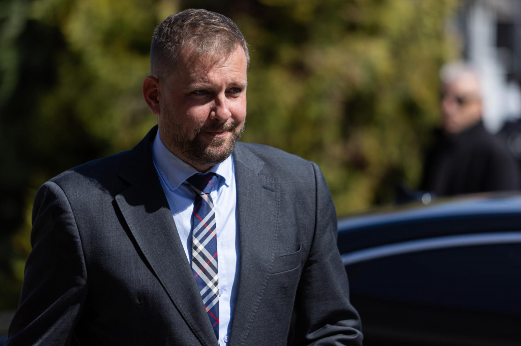 Na sn&iacute;mke minister zdravotn&iacute;ctva Kamil &Scaron;a&scaron;ko (Hlas-SD). FOTO: TASR/Daniel Stehl&iacute;k