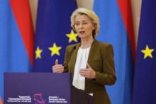 Predsedn&iacute;čka Eur&oacute;pskej komisie Ursula von der Leyenov&aacute;. FOTO TASR/AP