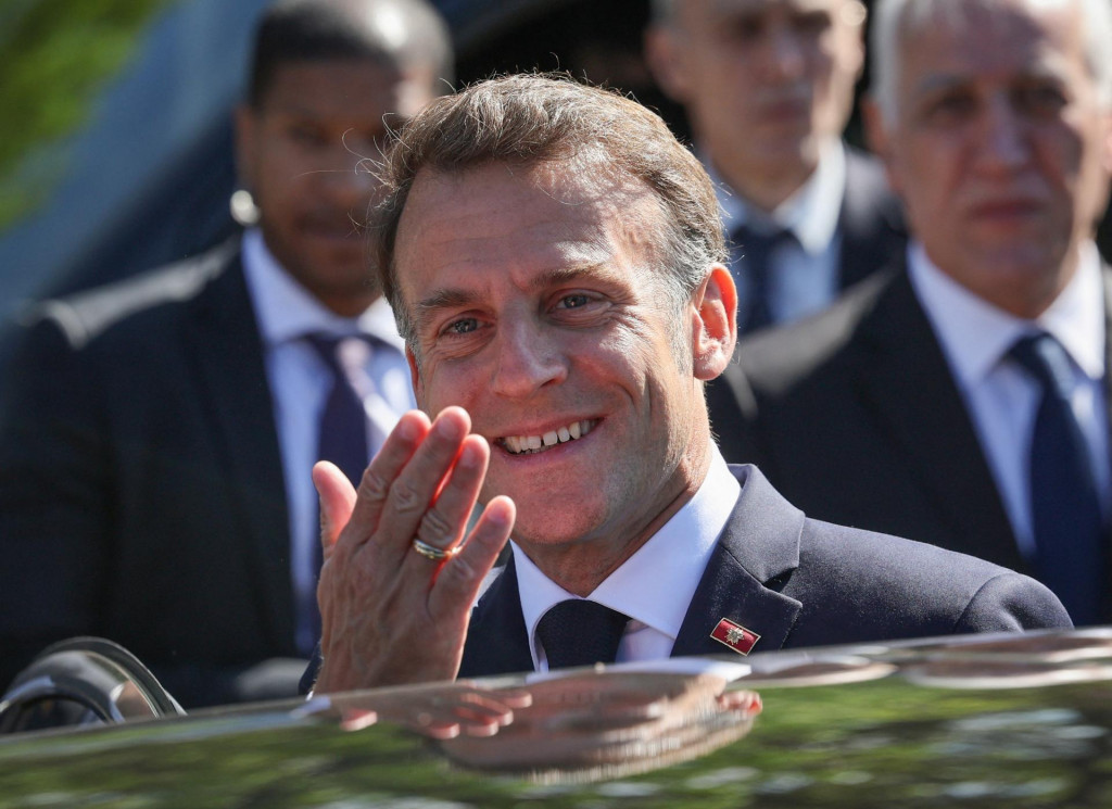 Emmanuel Macron. FOTO: REUTERS