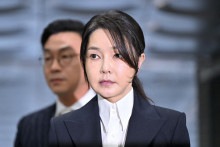 B&yacute;val&aacute; prv&aacute; d&aacute;ma Južnej K&oacute;rey Kim Kon-hi. FOTO: Reuters