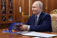 Rusk&yacute; prezident Vladimir Putin. FOTO: REUTERS