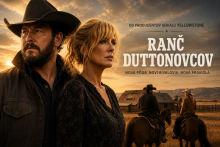 Yellowstone pokračuje ďal&scaron;&iacute;m pr&iacute;behom Ranč Duttonovcov. Nast&uacute;pia aj hollywoodske hviezdy.