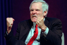 Zakladateľ americkej telev&iacute;znej stanice CNN Ted Turner. FOTO: Reuters