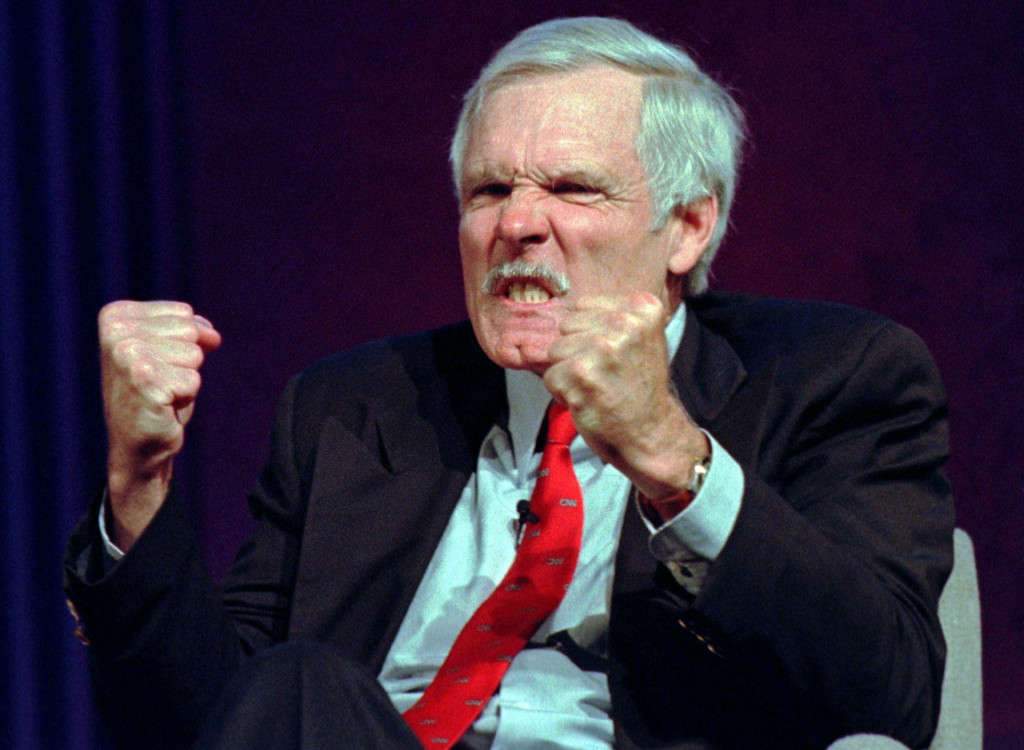 Zakladateľ americkej telev&iacute;znej stanice CNN Ted Turner. FOTO: Reuters
