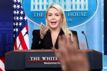 Hovorkyňa Bieleho domu Karoline Leavittov&aacute;. FOTO: Reuters