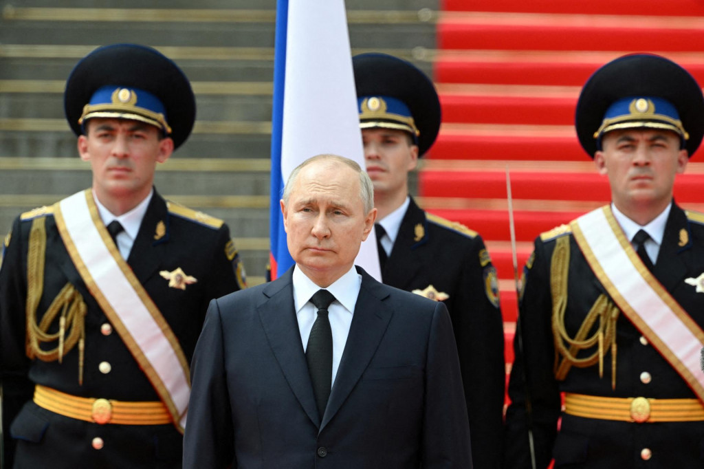 Rusk&yacute; prezident Vladimir Putin. FOTO: Reuters