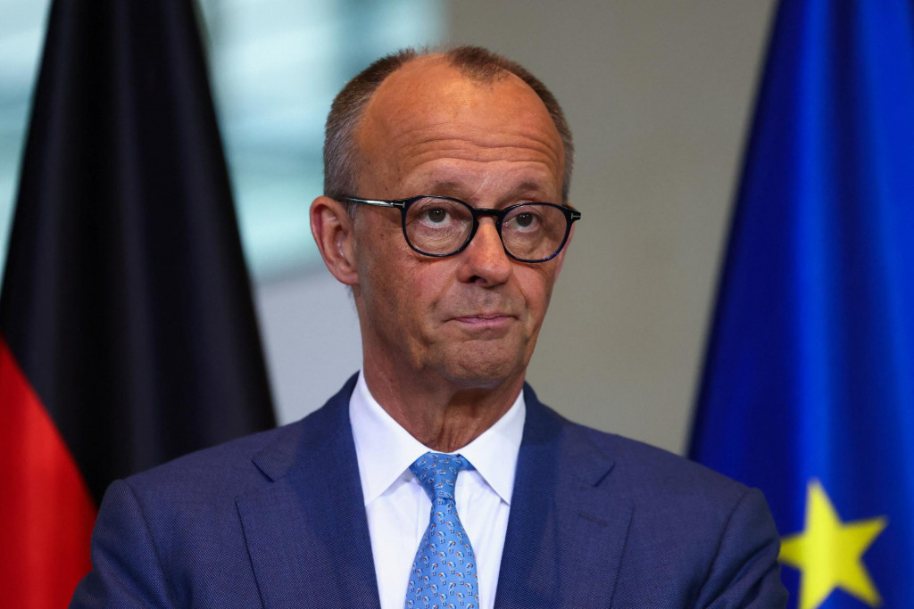 Nemeck&yacute; kancel&aacute;r Friedrich Merz. FOTO: Reuters