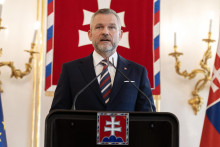 Na sn&iacute;mke prezident Peter Pellegrini. FOTO: TASR/Pavel Neubauer