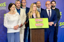 Monika Naďov&aacute; Kro&scaron;l&aacute;kov&aacute;, ktor&aacute; je docentkou Ekonomickej univerzity v Bratislave. FOTO: HN/&Aacute;kos Cs&eacute;pl&ouml;