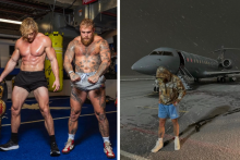 Jake Paul s bratom Loganom.