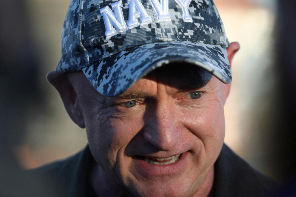 Americk&yacute; sen&aacute;tor Mark Kelly. FOTO: Reuters